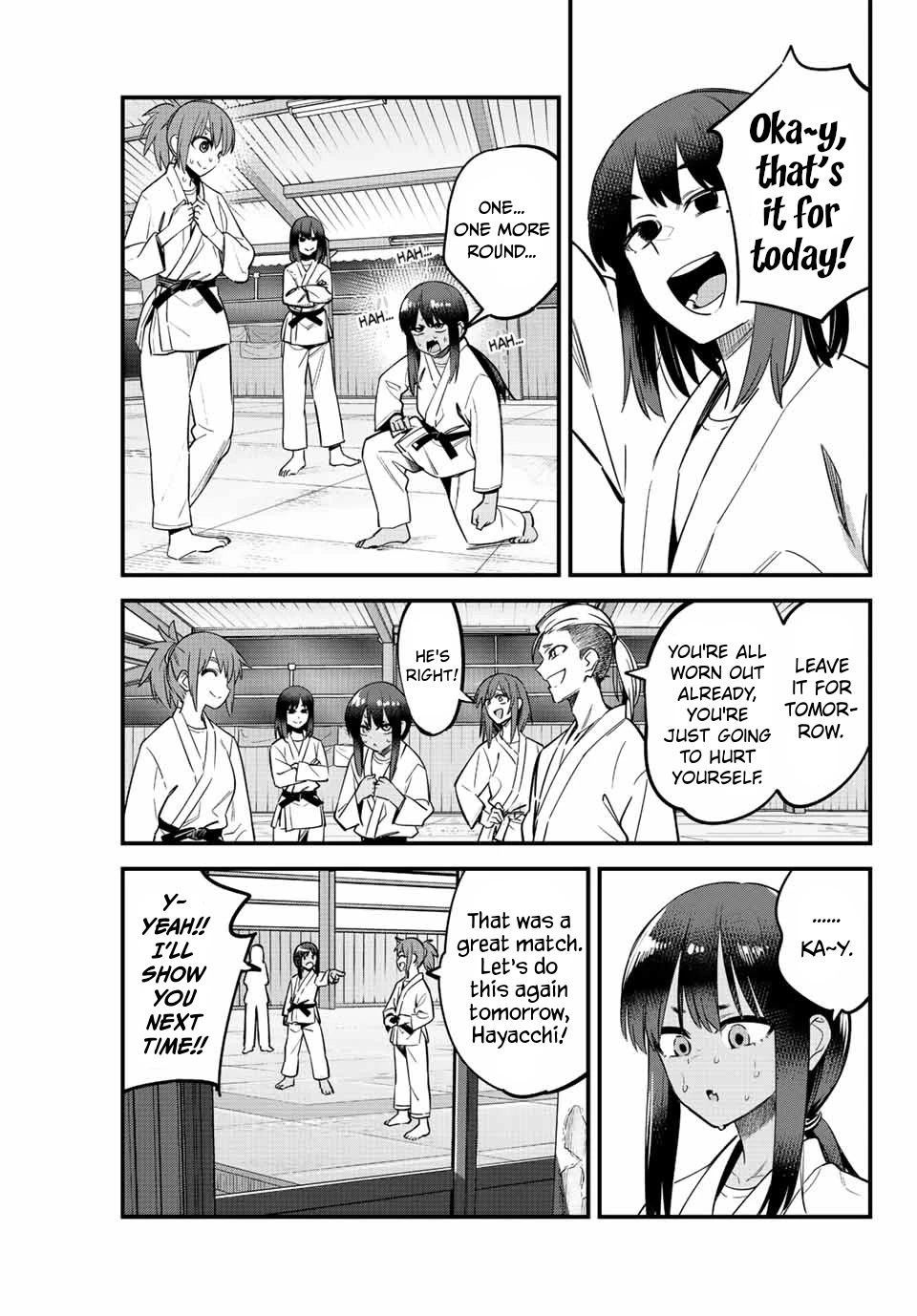 Please don't bully me, Nagatoro Chapter 120 page 3 - Chapter 120: I wish Hayacchi were here with us~