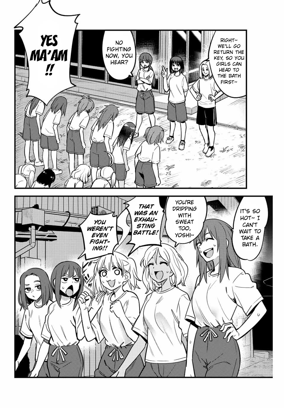 Please don't bully me, Nagatoro Chapter 120 page 4 - Chapter 120: I wish Hayacchi were here with us~