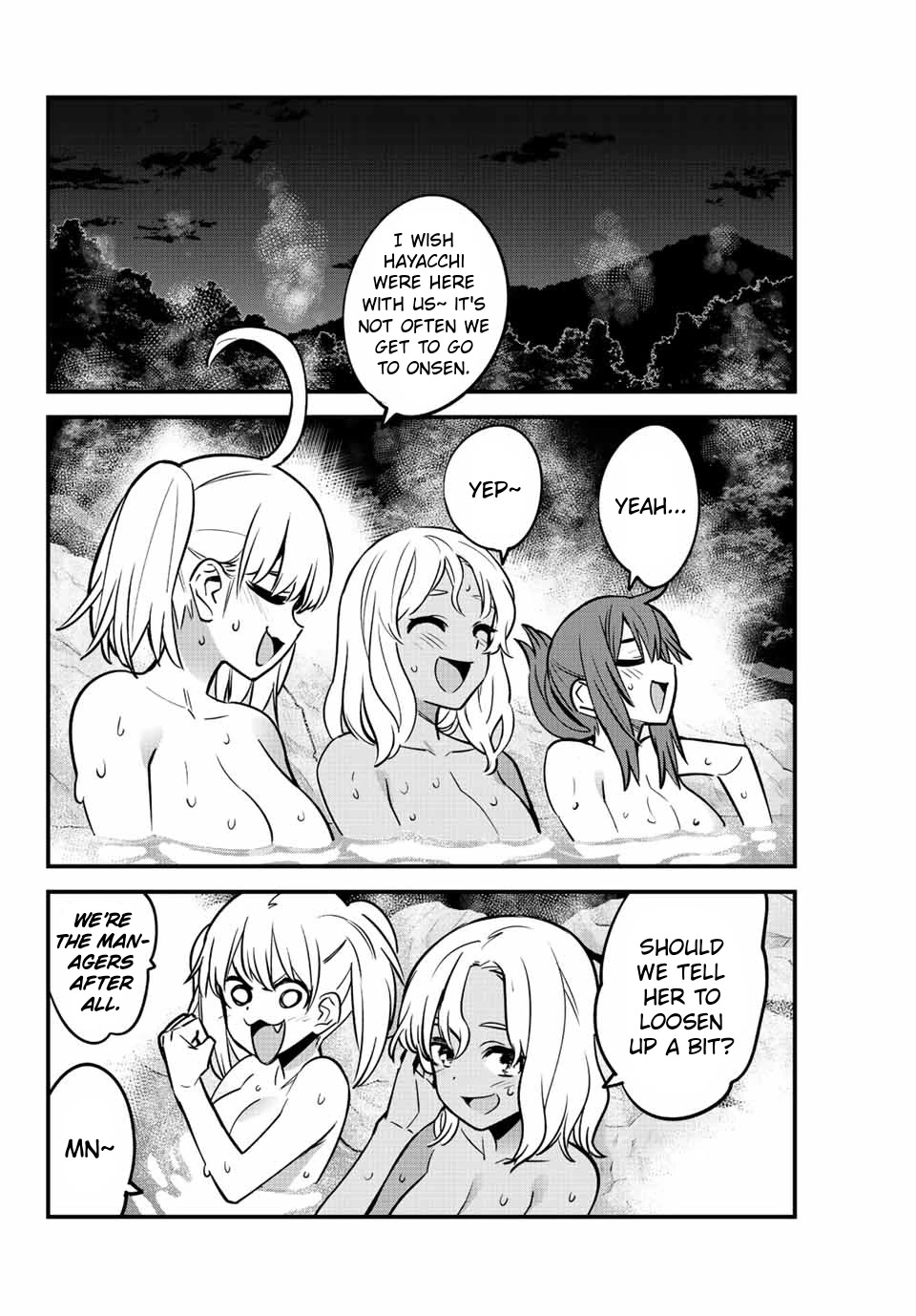 Please don't bully me, Nagatoro Chapter 120 page 9 - Chapter 120: I wish Hayacchi were here with us~