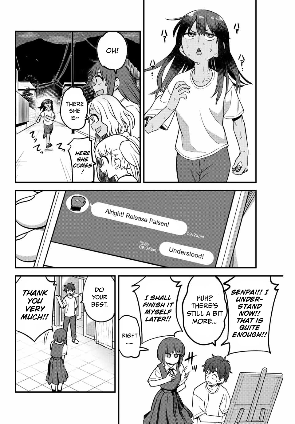 Please don't bully me, Nagatoro Chapter 121 page 10 - Chapter 121: Because you were begging me in tears, Senpai ♥