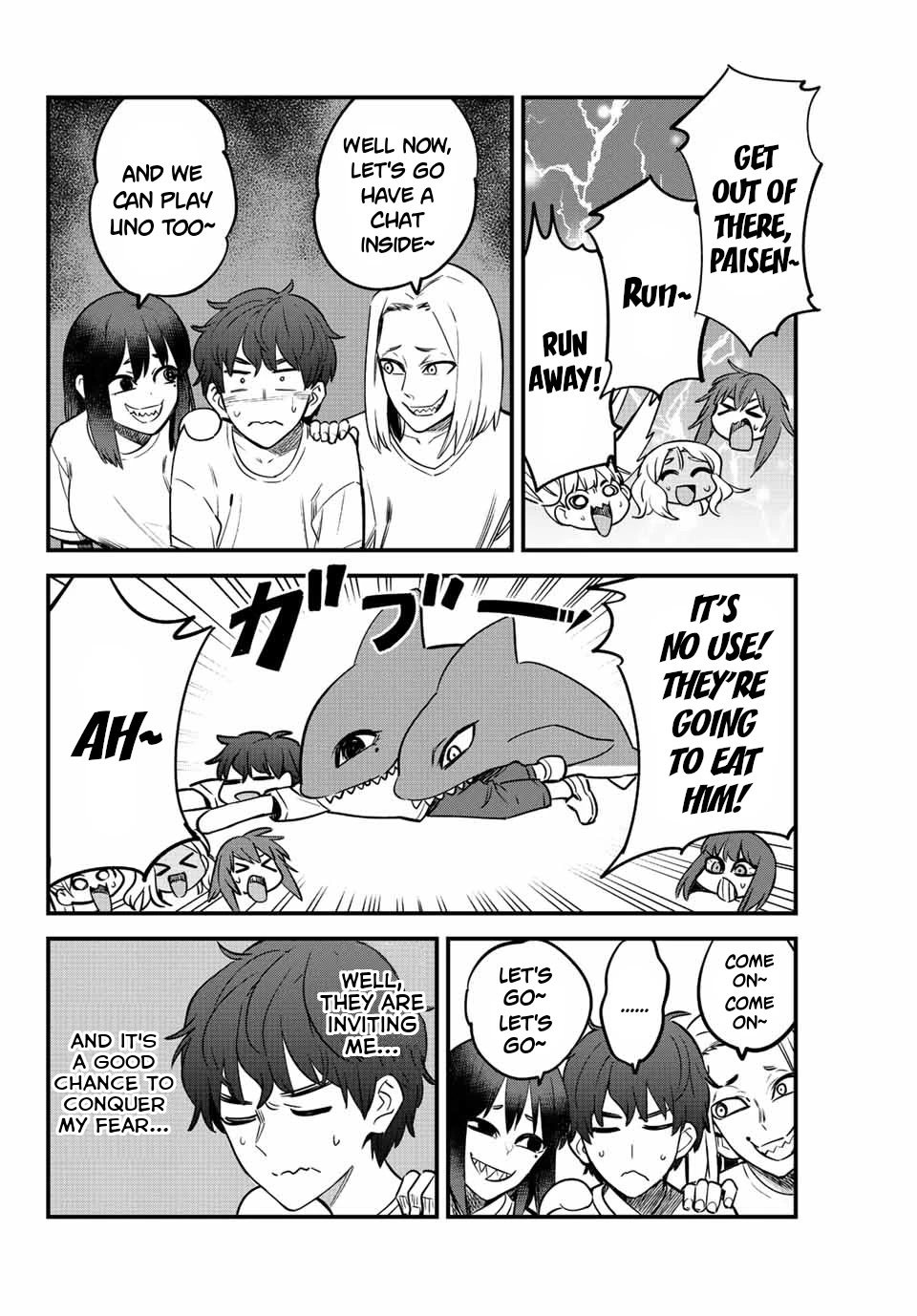 Please don't bully me, Nagatoro Chapter 121 page 14 - Chapter 121: Because you were begging me in tears, Senpai ♥