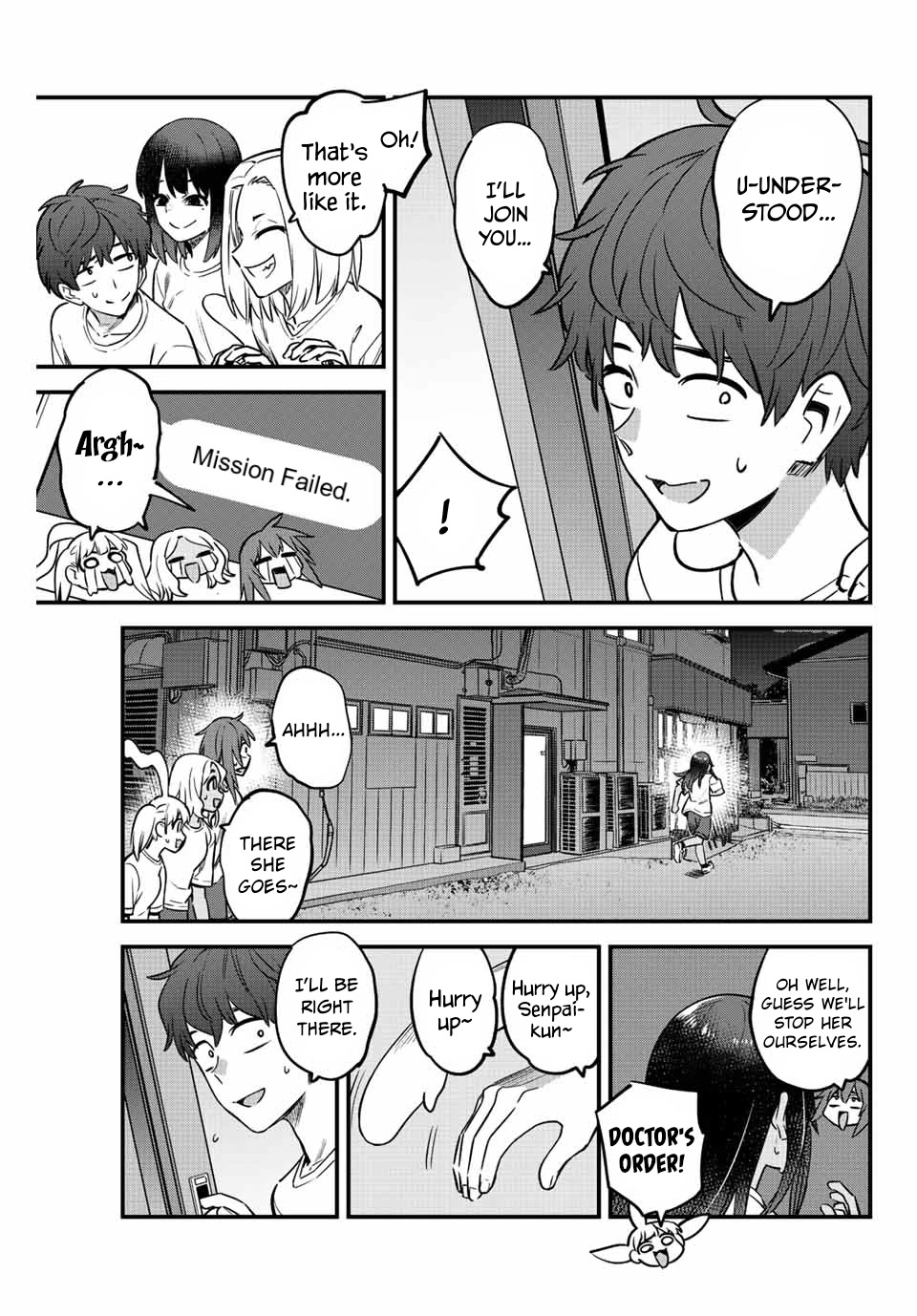 Please don't bully me, Nagatoro Chapter 121 page 15 - Chapter 121: Because you were begging me in tears, Senpai ♥