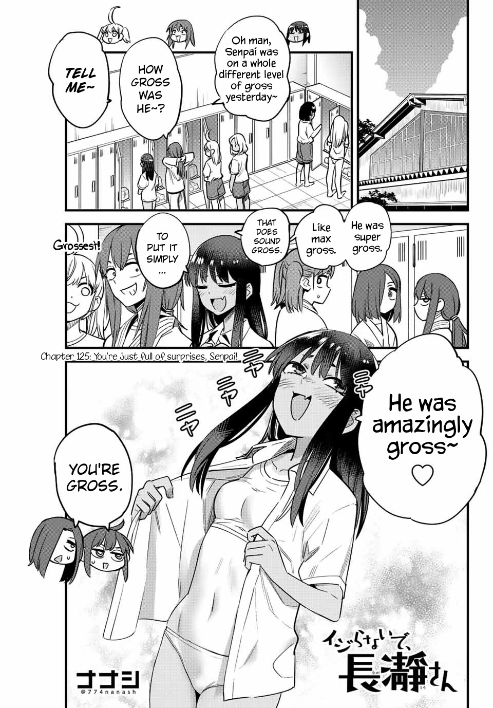 Please don't bully me, Nagatoro Chapter 125 page 1 - Chapter 125: You're just full of surprises, Senpai!