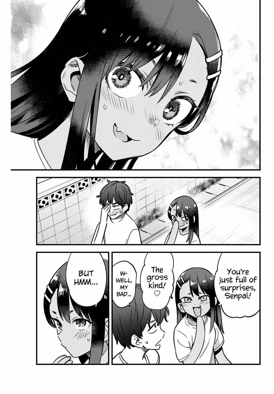 Please don't bully me, Nagatoro Chapter 125 page 21 - Chapter 125: You're just full of surprises, Senpai!