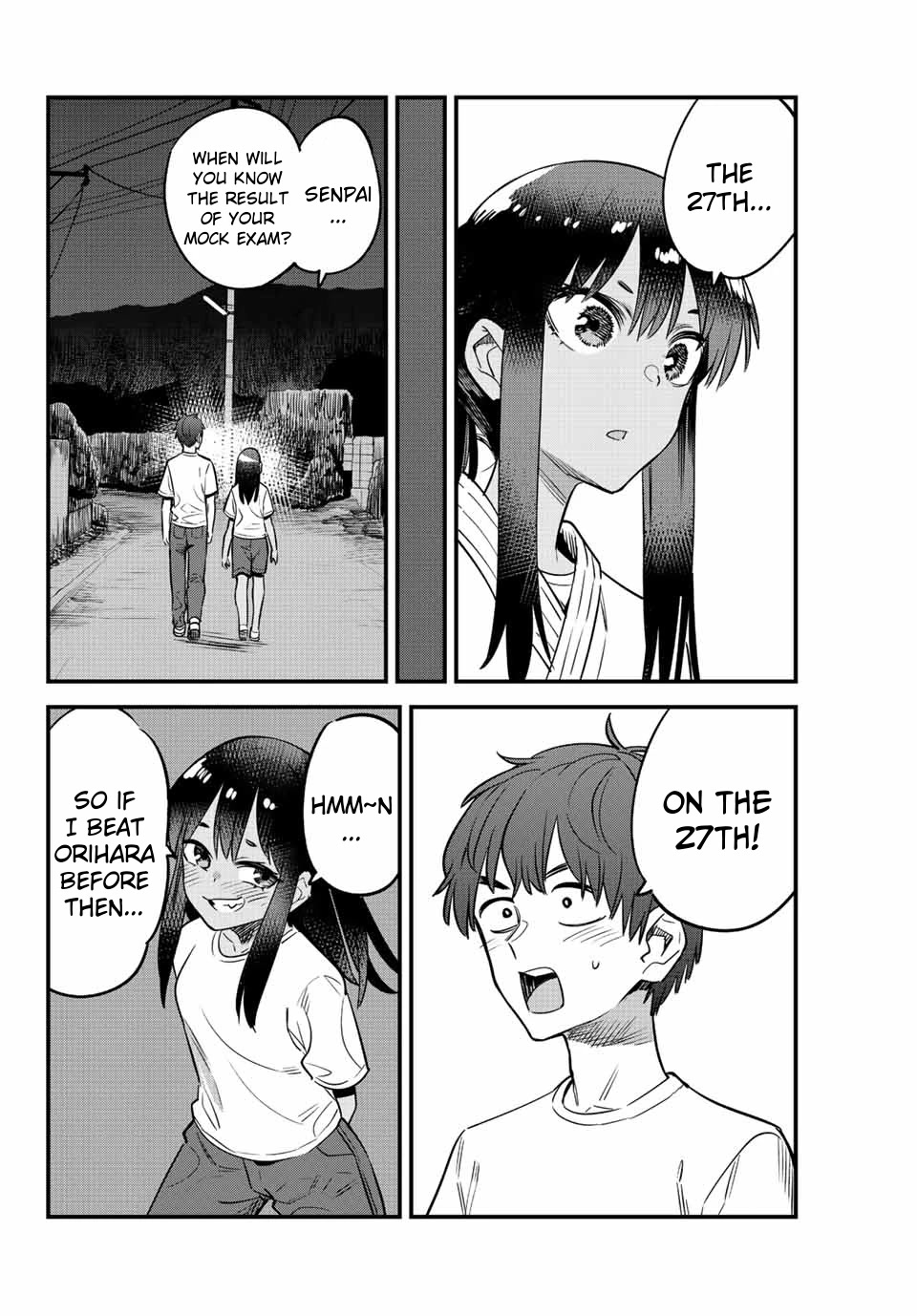 Please don't bully me, Nagatoro Chapter 126 page 10 - Chapter 126: It's time for the rapids, Senpai!