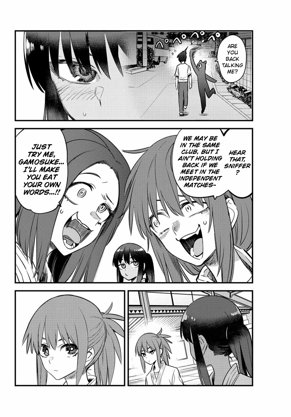 Please don't bully me, Nagatoro Chapter 126 page 12 - Chapter 126: It's time for the rapids, Senpai!