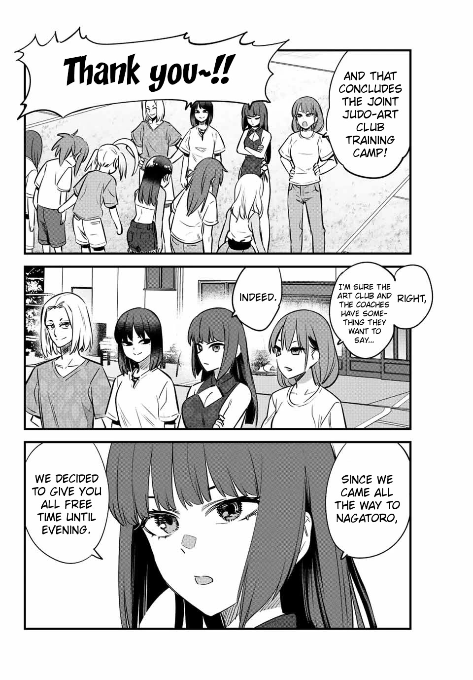 Please don't bully me, Nagatoro Chapter 126 page 16 - Chapter 126: It's time for the rapids, Senpai!