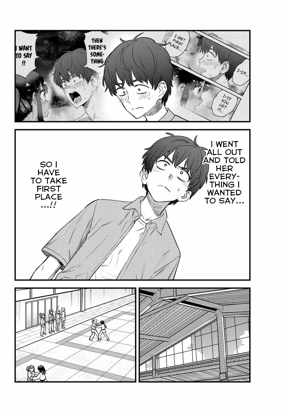 Please don't bully me, Nagatoro Chapter 126 page 2 - Chapter 126: It's time for the rapids, Senpai!