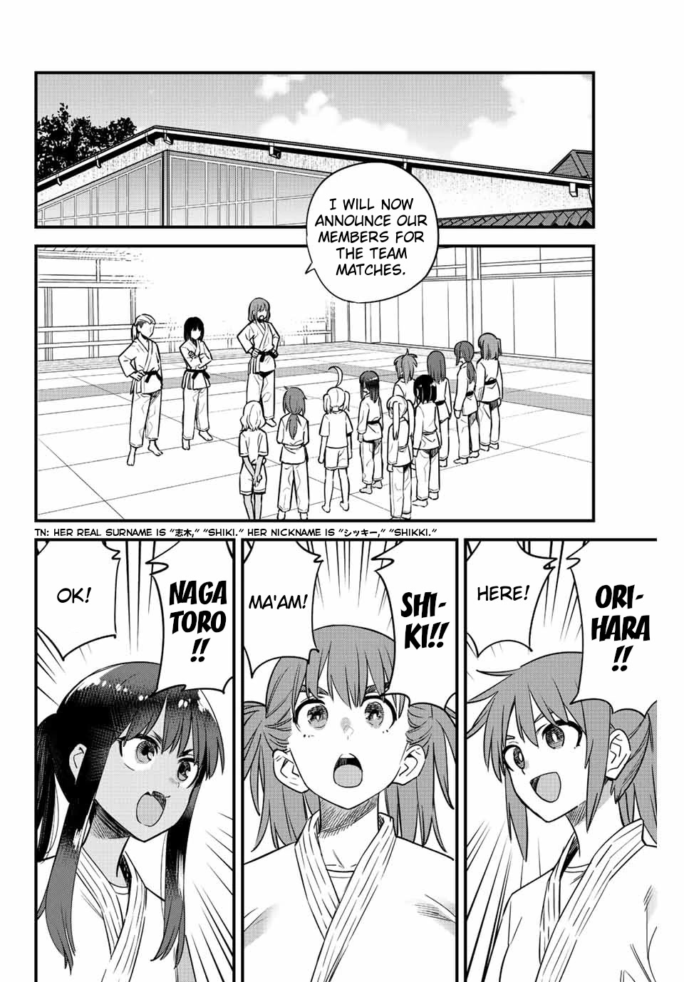 Please don't bully me, Nagatoro Chapter 126 page 6 - Chapter 126: It's time for the rapids, Senpai!