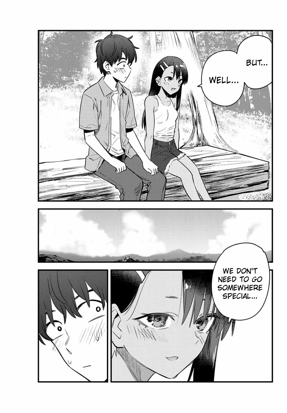 Please don't bully me, Nagatoro Chapter 127 page 17 - Chapter 127: Senpai... today's... a special day.