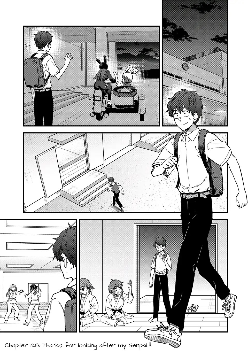 Please don't bully me, Nagatoro Chapter 128 page 1 - Chapter 128: Thanks for looking after my Senpai...!!
