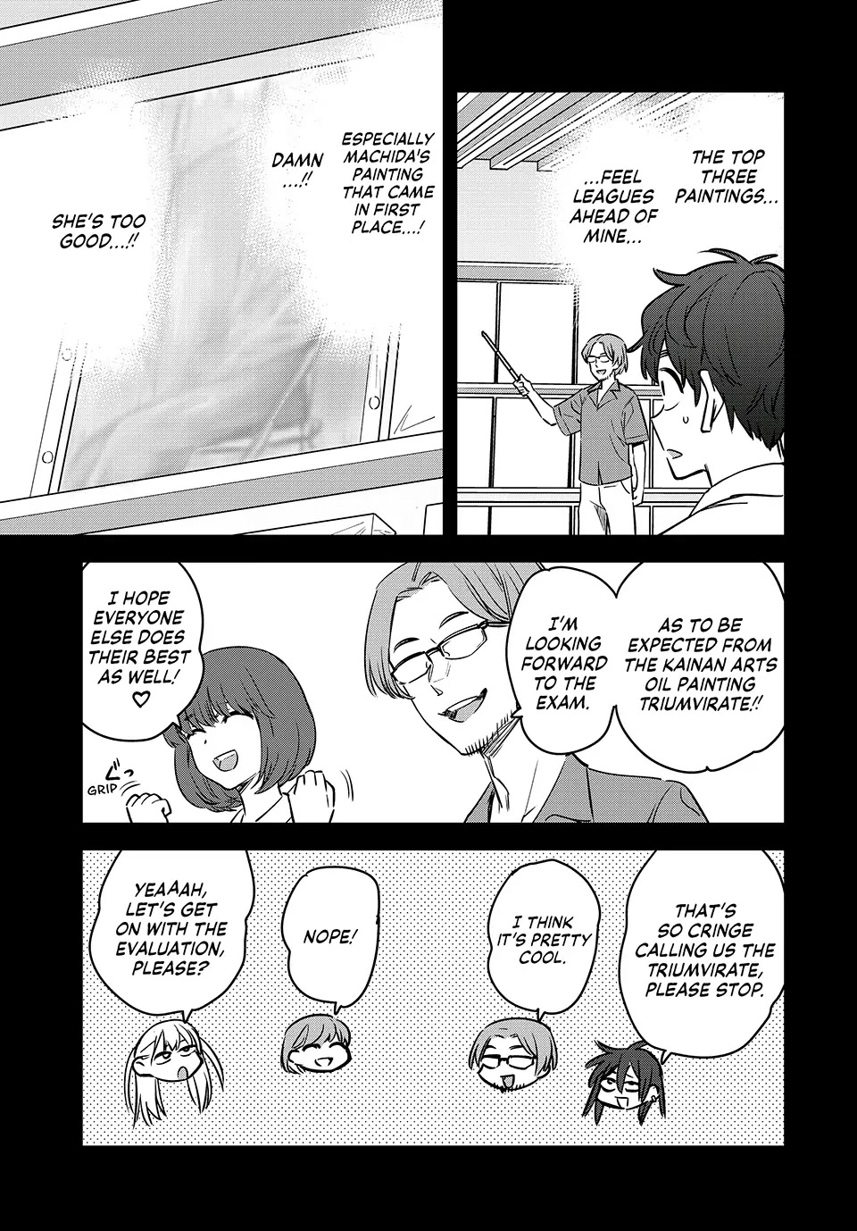 Please don't bully me, Nagatoro Chapter 128 page 7 - Chapter 128: Thanks for looking after my Senpai...!!