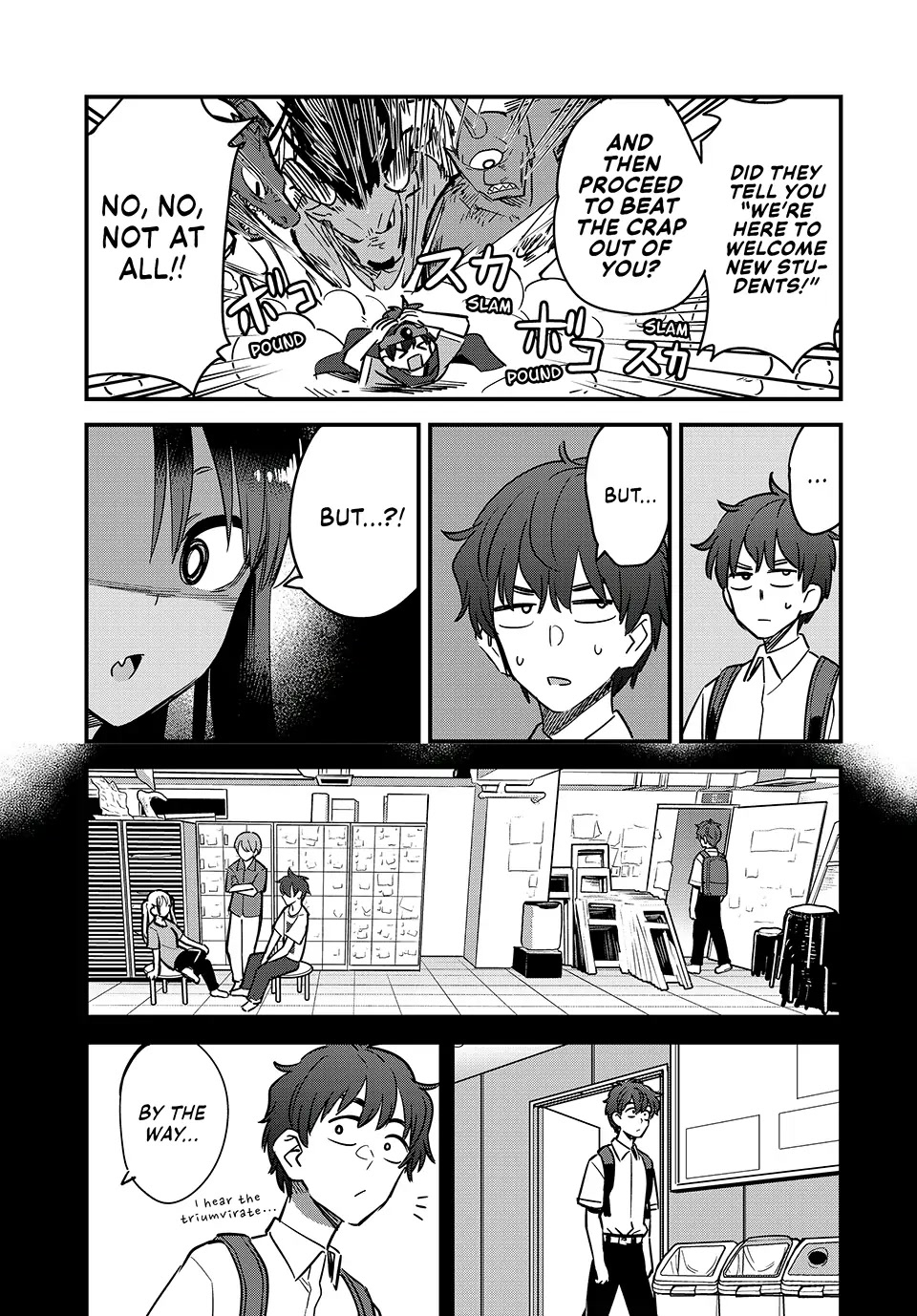 Please don't bully me, Nagatoro Chapter 128 page 9 - Chapter 128: Thanks for looking after my Senpai...!!