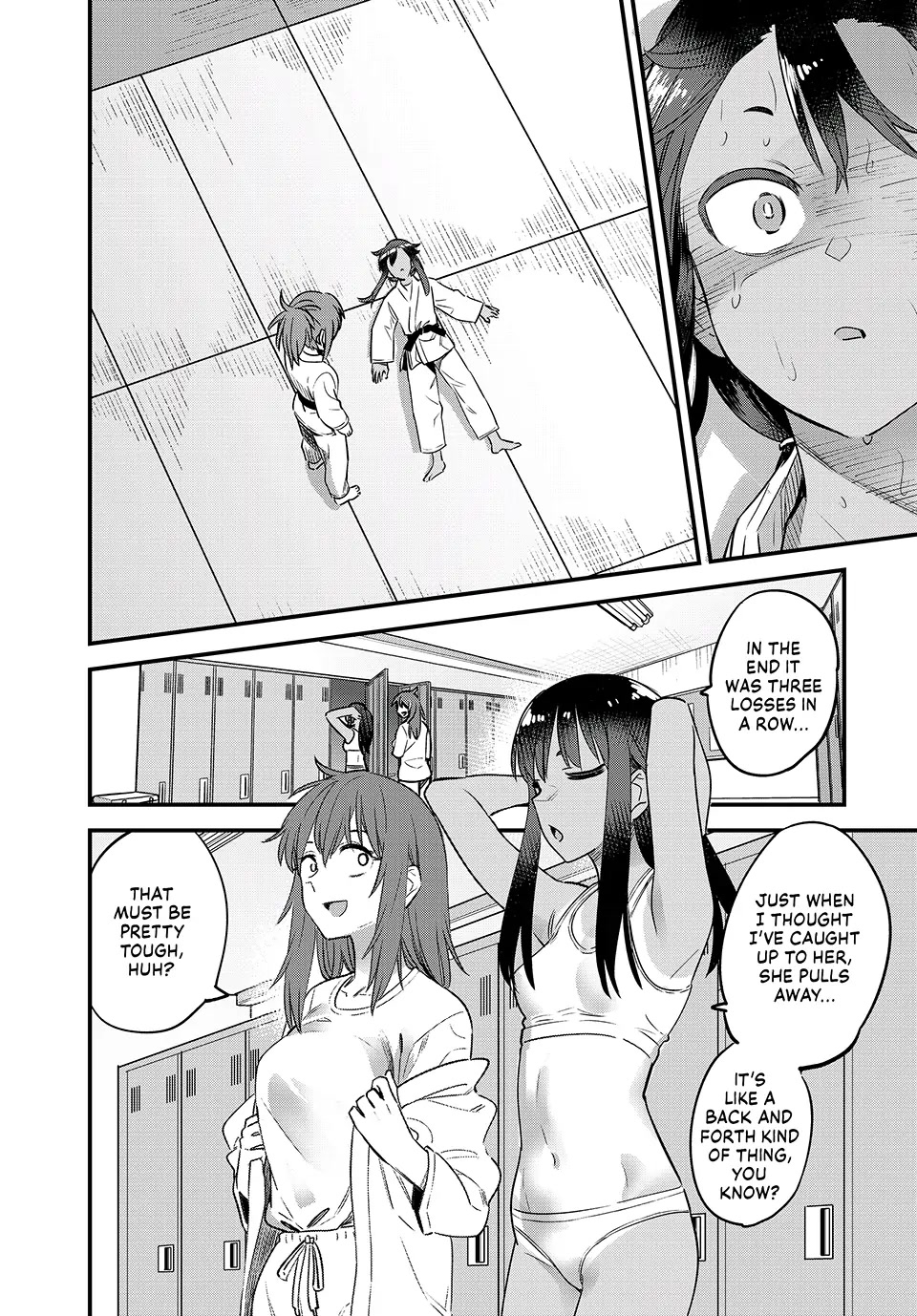 Please don't bully me, Nagatoro Chapter 129 page 10 - Chapter 129: Even Senpai's been trying his hardest