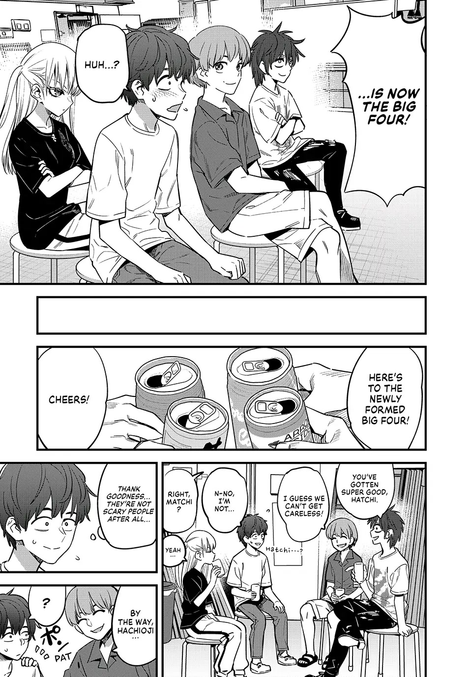 Please don't bully me, Nagatoro Chapter 129 page 15 - Chapter 129: Even Senpai's been trying his hardest
