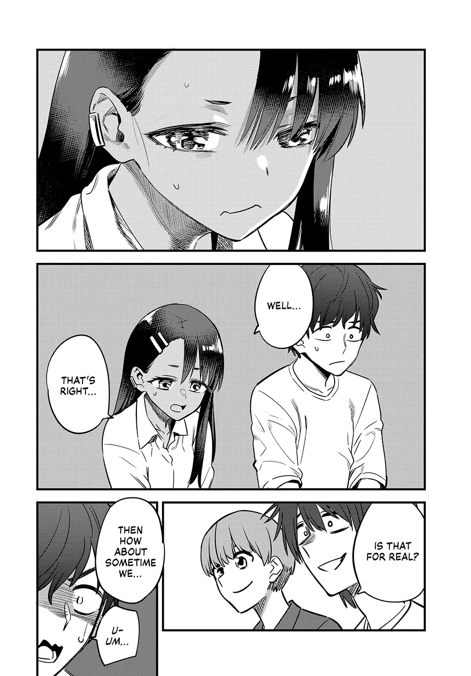 Please don't bully me, Nagatoro Chapter 129 page 21 - Chapter 129: Even Senpai's been trying his hardest