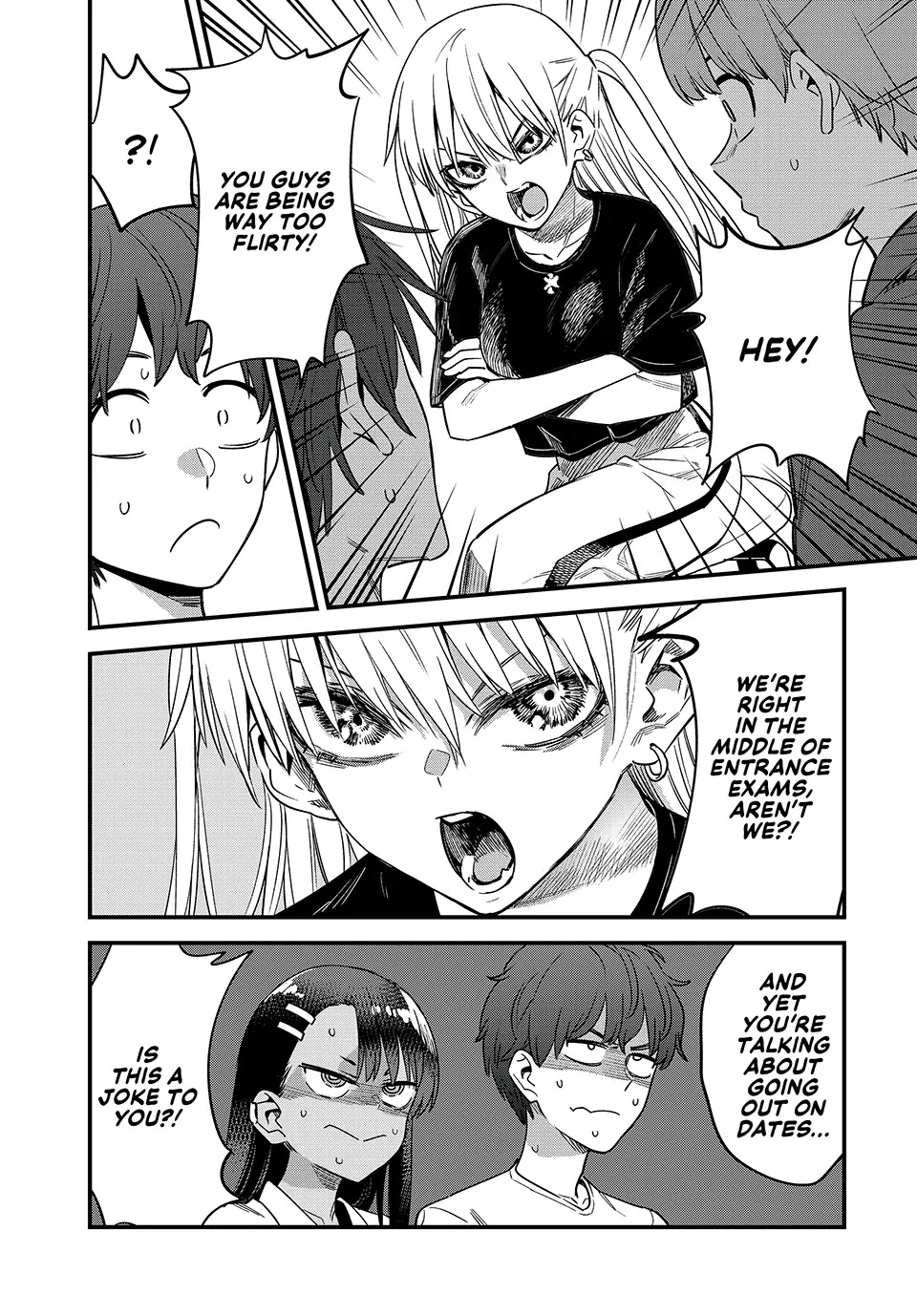 Please don't bully me, Nagatoro Chapter 129 page 22 - Chapter 129: Even Senpai's been trying his hardest