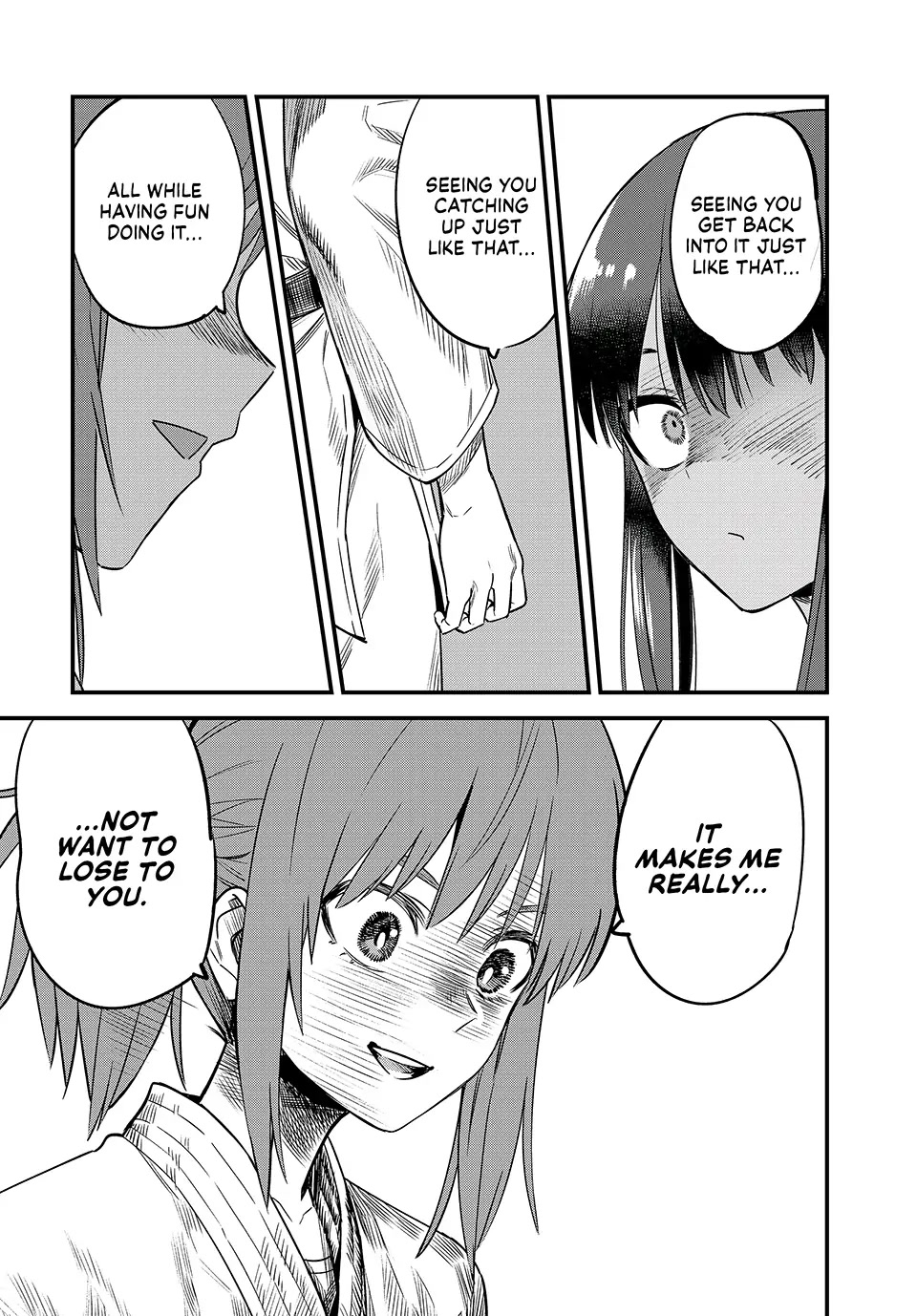 Please don't bully me, Nagatoro Chapter 129 page 7 - Chapter 129: Even Senpai's been trying his hardest