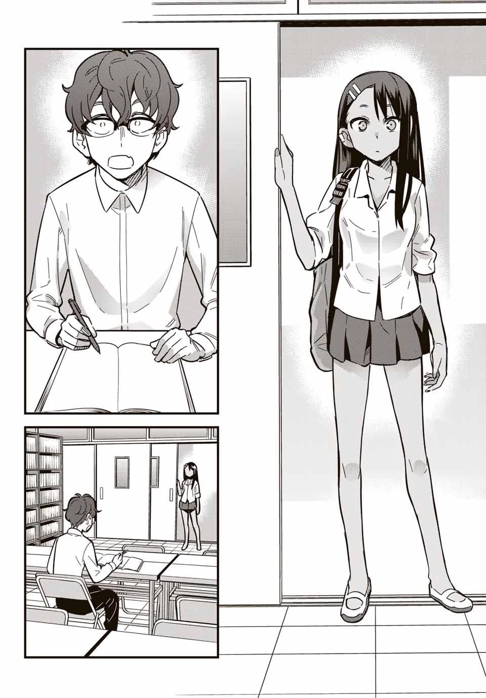 Please don't bully me, Nagatoro Chapter 13 page 10 - Chapter 13: Nope, This Is Senpai's Drawing