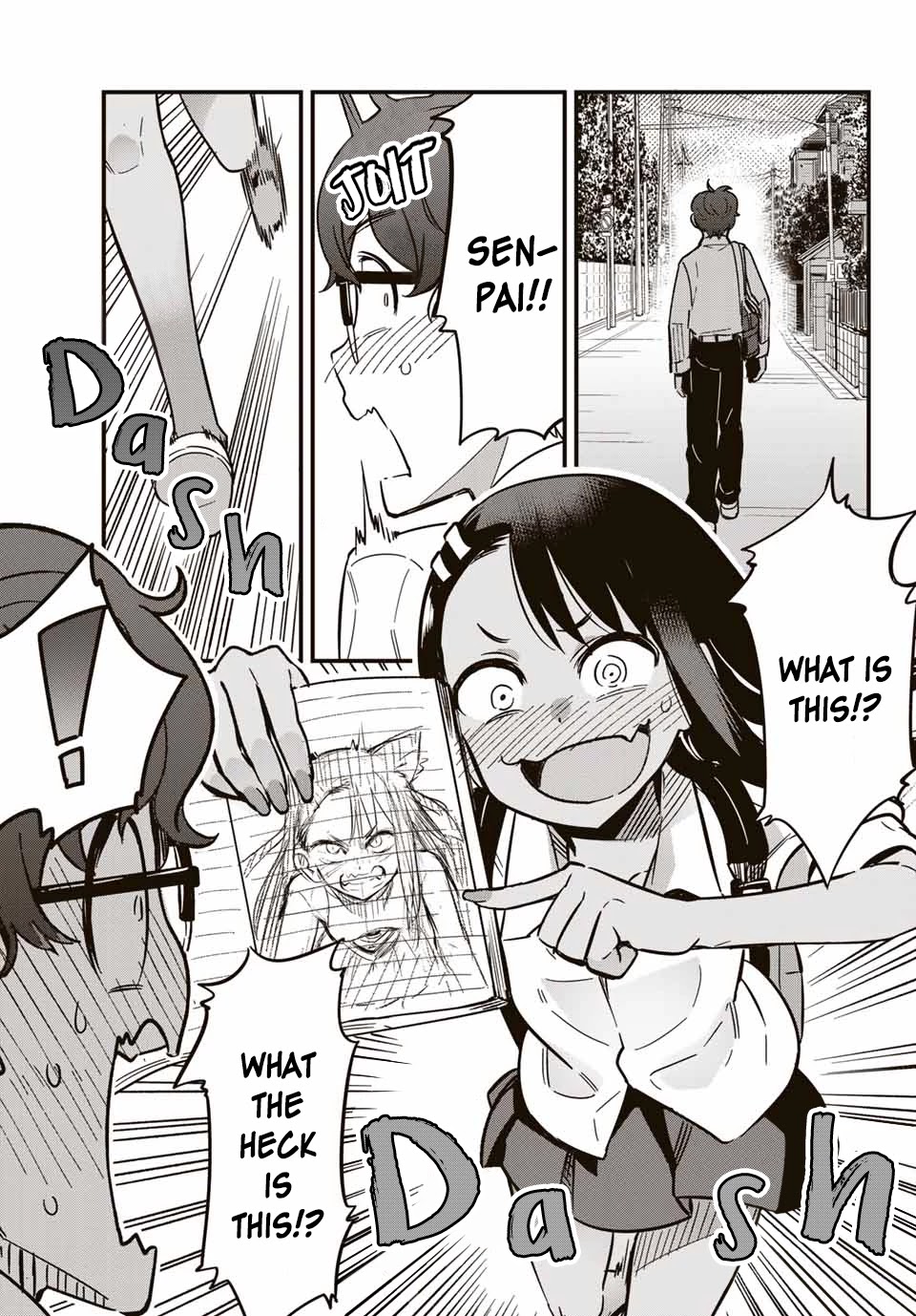Please don't bully me, Nagatoro Chapter 13 page 17 - Chapter 13: Nope, This Is Senpai's Drawing