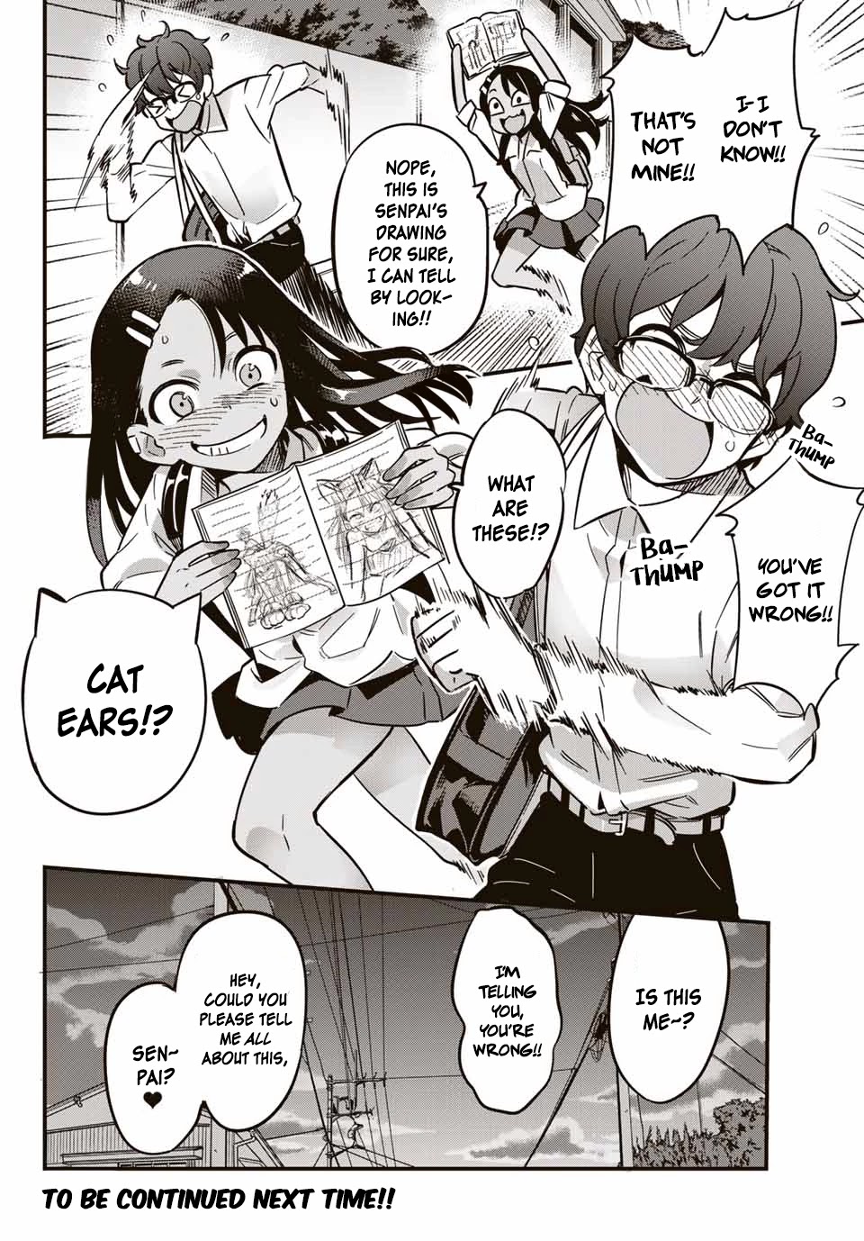Please don't bully me, Nagatoro Chapter 13 page 18 - Chapter 13: Nope, This Is Senpai's Drawing