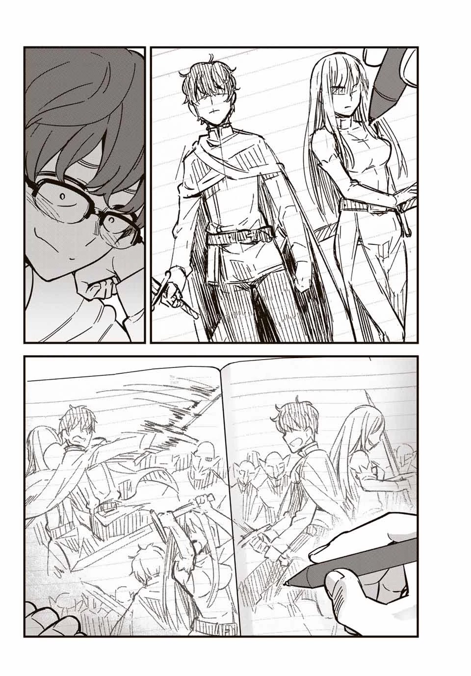 Please don't bully me, Nagatoro Chapter 13 page 2 - Chapter 13: Nope, This Is Senpai's Drawing