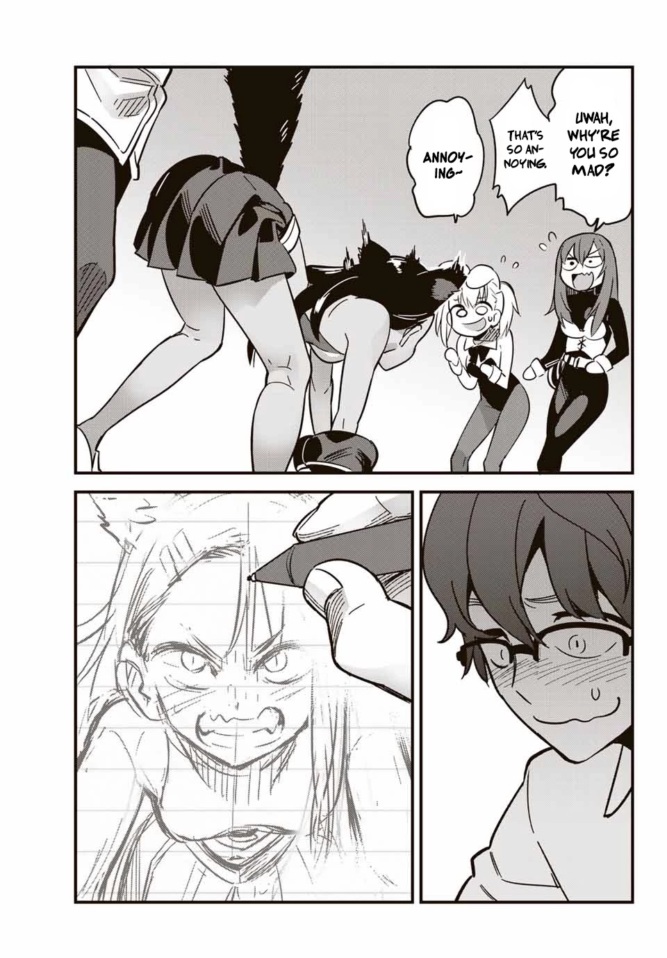 Please don't bully me, Nagatoro Chapter 13 page 9 - Chapter 13: Nope, This Is Senpai's Drawing