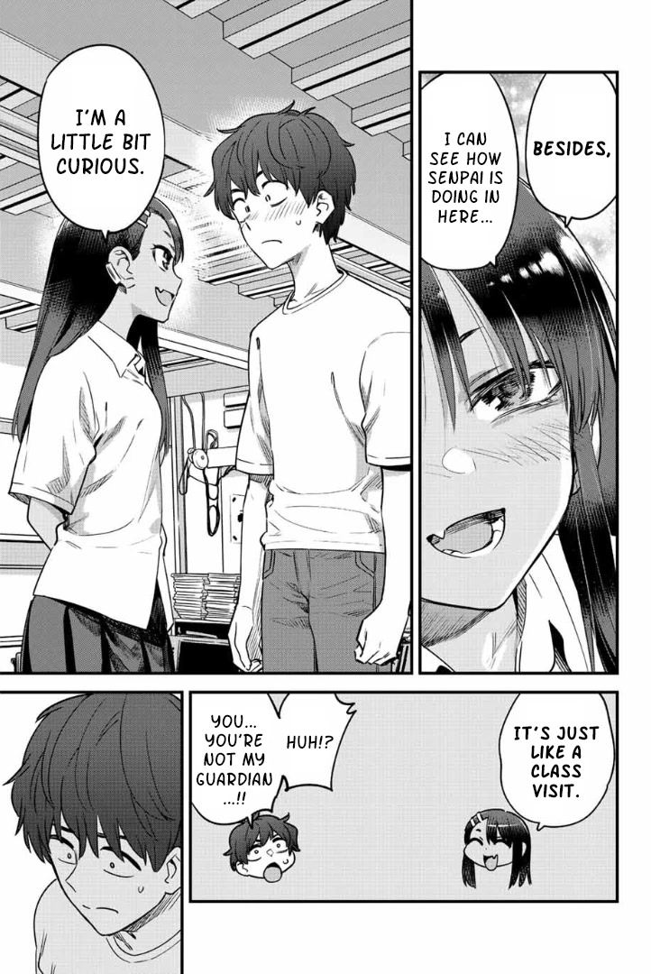 Please don't bully me, Nagatoro Chapter 130 page 11 - Chapter 130: Let’s see what Senpai is like over here.