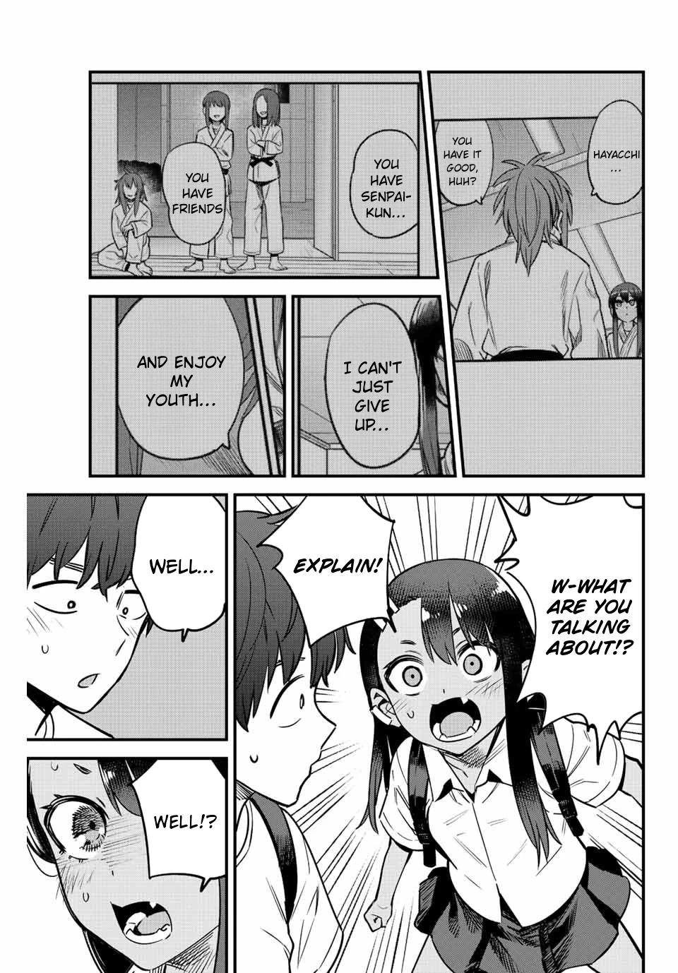 Please don't bully me, Nagatoro Chapter 131 page 11 - Chapter 131: Senpai, wait!!