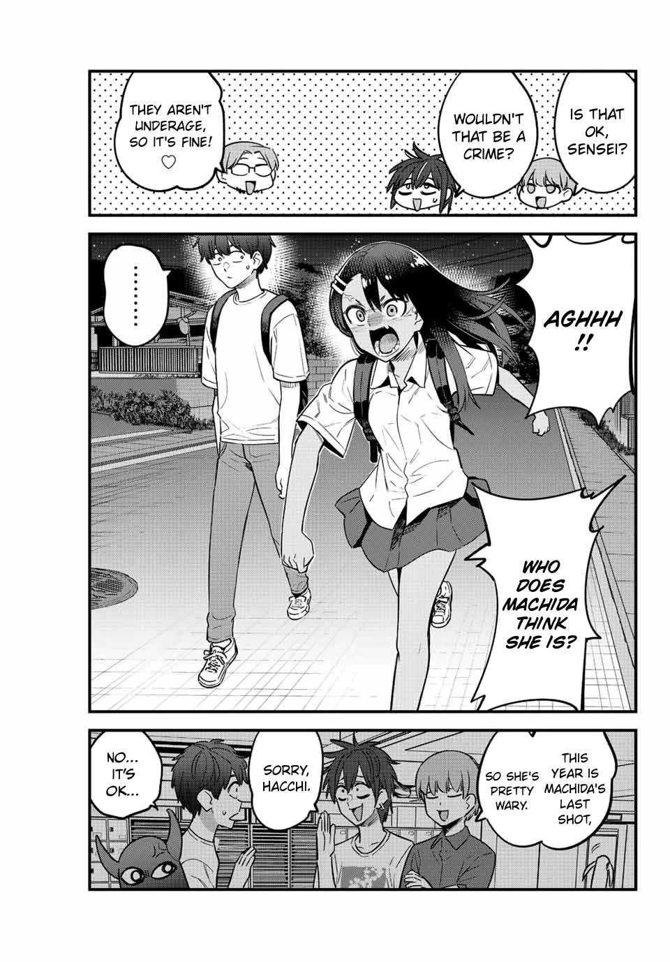 Please don't bully me, Nagatoro Chapter 131 page 5 - Chapter 131: Senpai, wait!!