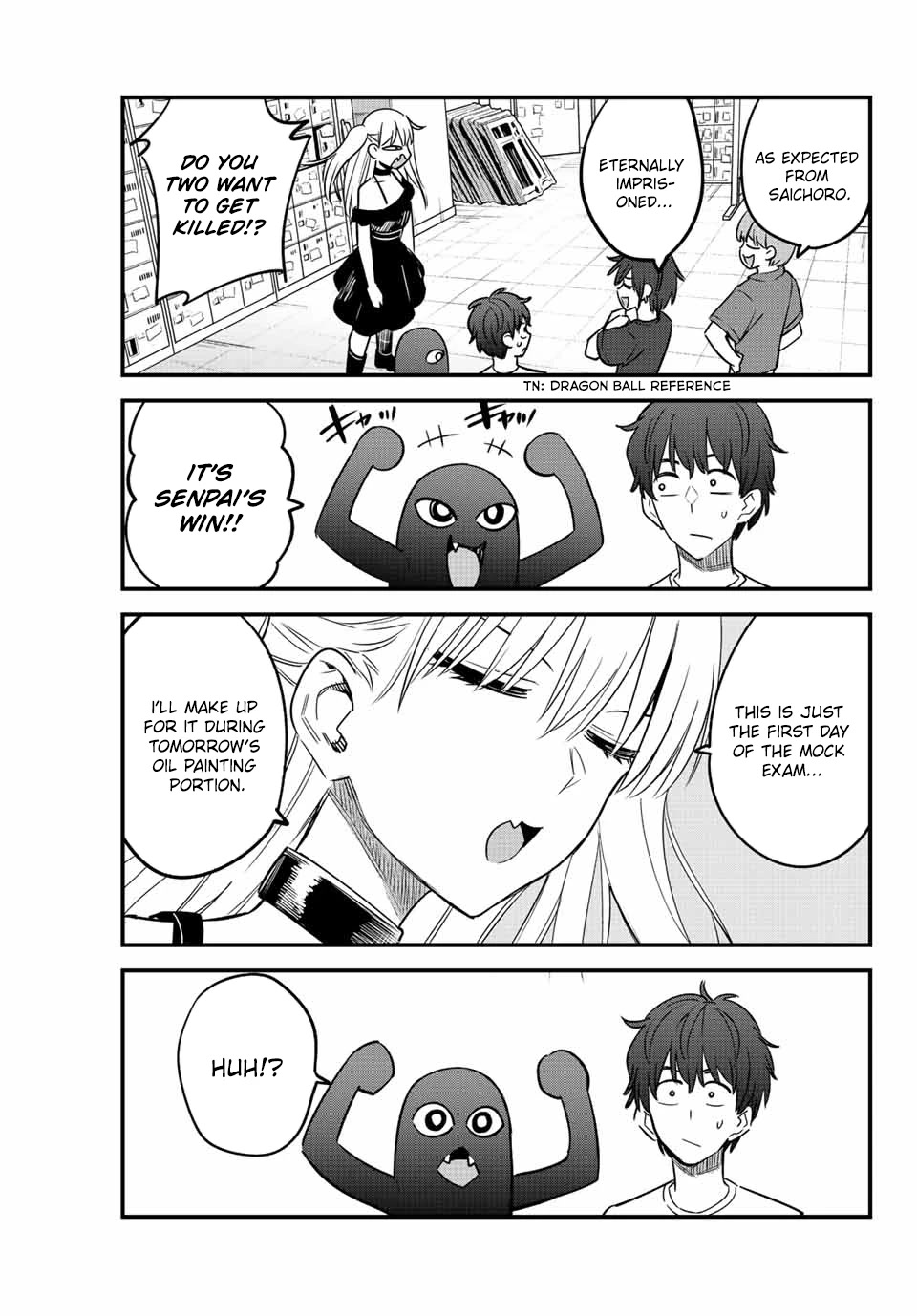 Please don't bully me, Nagatoro Chapter 133 page 11 - Chapter 133: I understand what you're trying to say, Senpai...