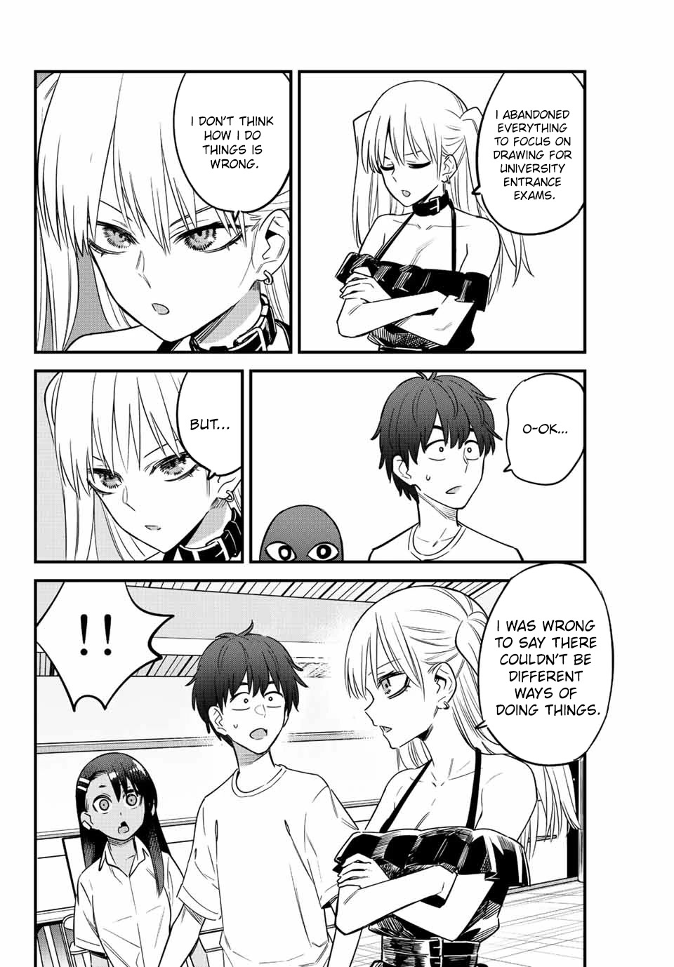 Please don't bully me, Nagatoro Chapter 133 page 8 - Chapter 133: I understand what you're trying to say, Senpai...
