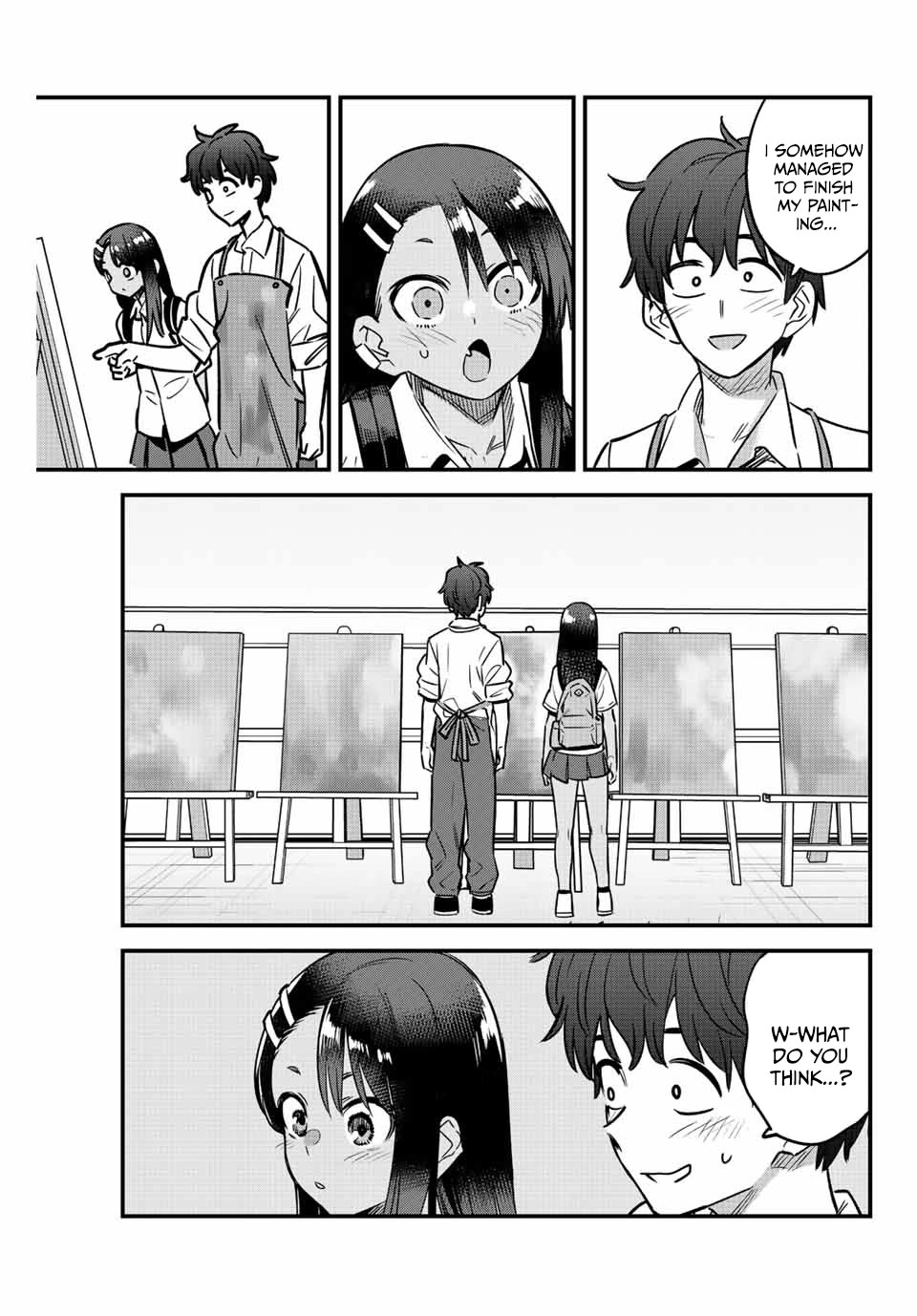 Please don't bully me, Nagatoro Chapter 134 page 15 - Chapter 134: Senpai!! H-How did it go!?