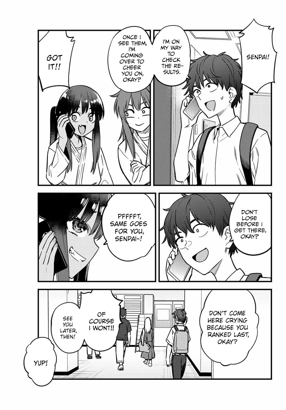 Please don't bully me, Nagatoro Chapter 134 page 23 - Chapter 134: Senpai!! H-How did it go!?