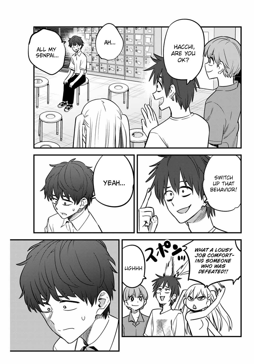 Please don't bully me, Nagatoro Chapter 135 page 11 - Chapter 135: Hold your heart high, Hachiouji!!