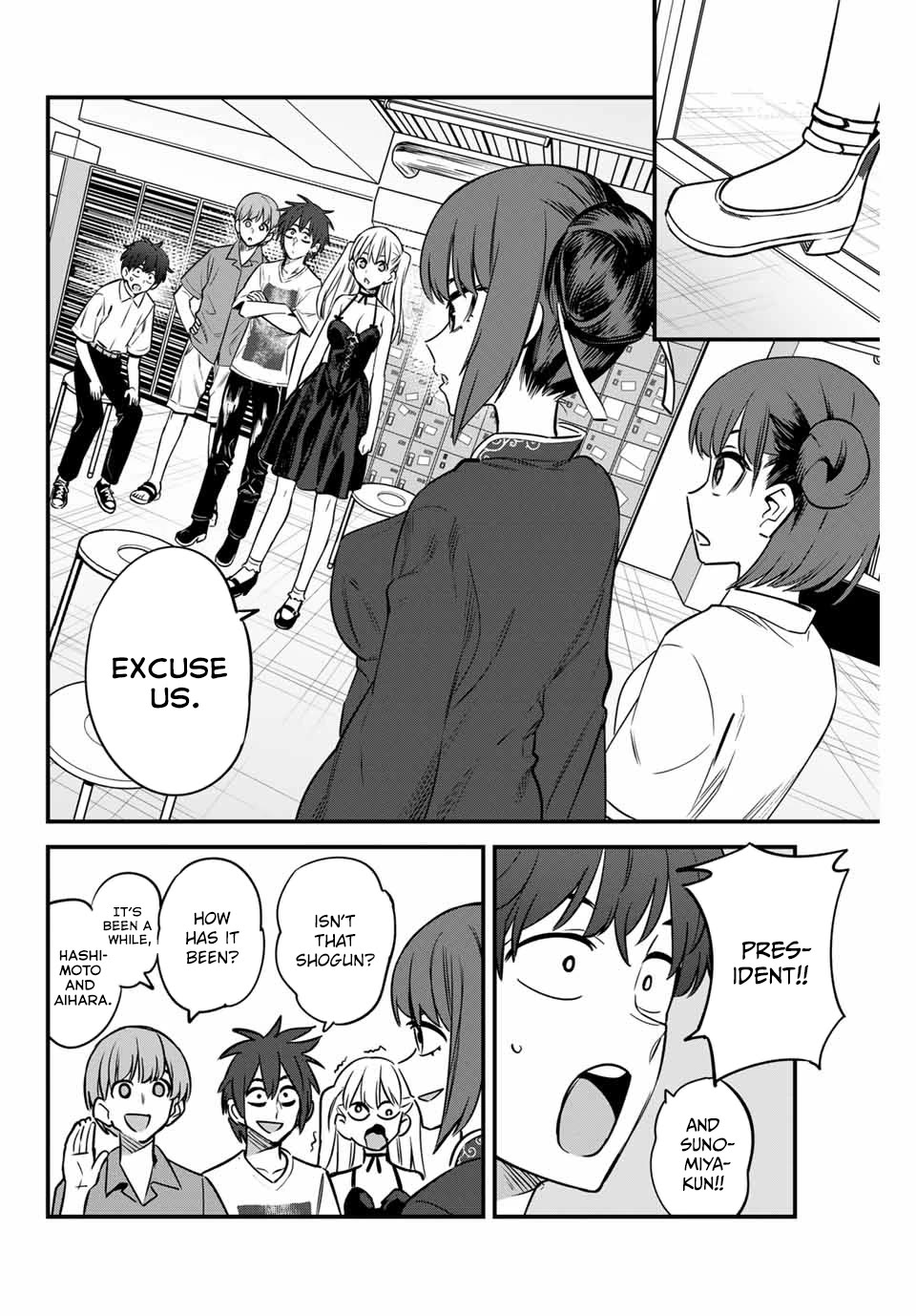 Please don't bully me, Nagatoro Chapter 135 page 12 - Chapter 135: Hold your heart high, Hachiouji!!