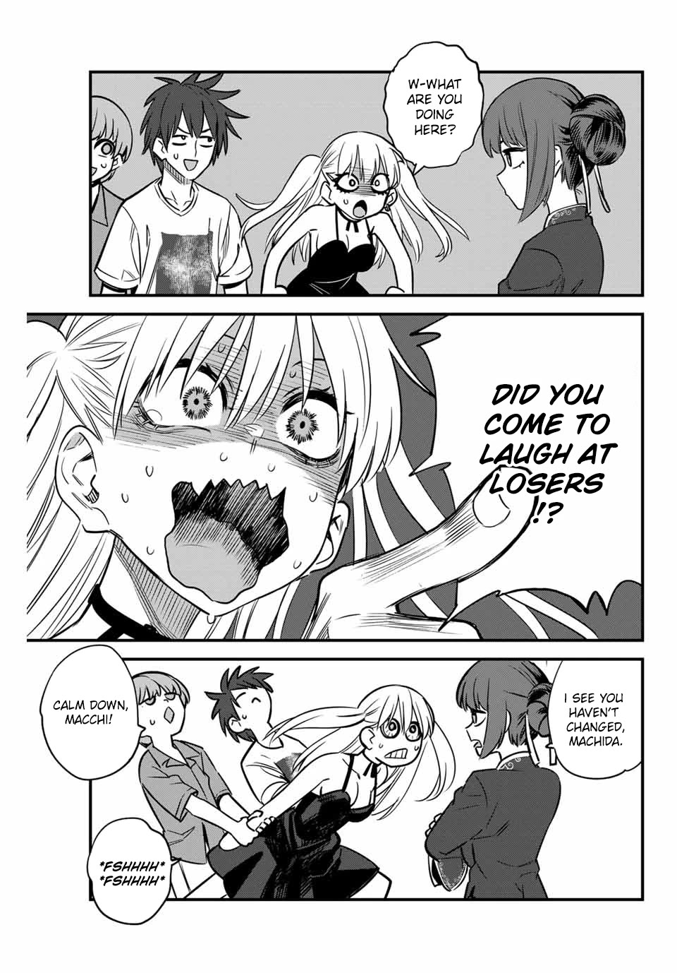 Please don't bully me, Nagatoro Chapter 135 page 13 - Chapter 135: Hold your heart high, Hachiouji!!