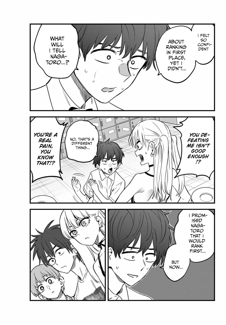 Please don't bully me, Nagatoro Chapter 135 page 15 - Chapter 135: Hold your heart high, Hachiouji!!