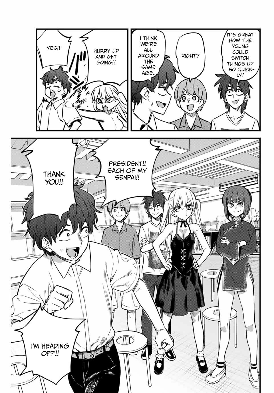 Please don't bully me, Nagatoro Chapter 135 page 23 - Chapter 135: Hold your heart high, Hachiouji!!