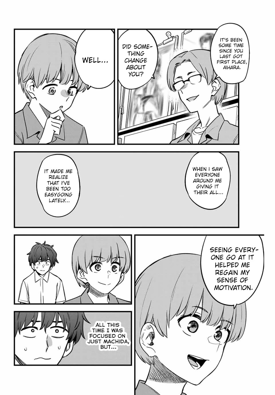 Please don't bully me, Nagatoro Chapter 135 page 4 - Chapter 135: Hold your heart high, Hachiouji!!