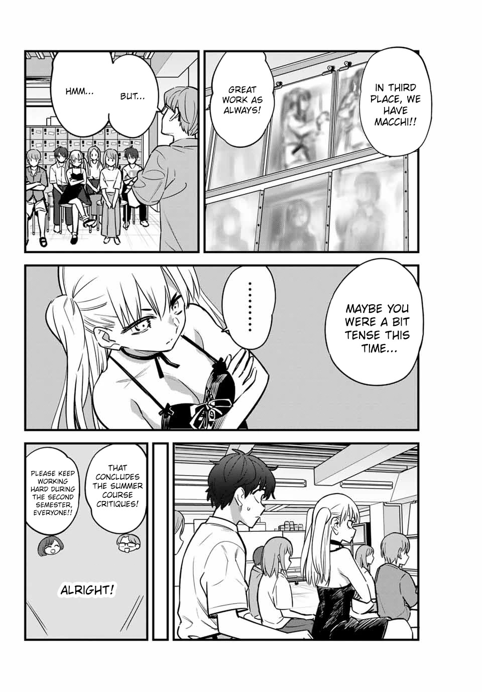 Please don't bully me, Nagatoro Chapter 135 page 8 - Chapter 135: Hold your heart high, Hachiouji!!
