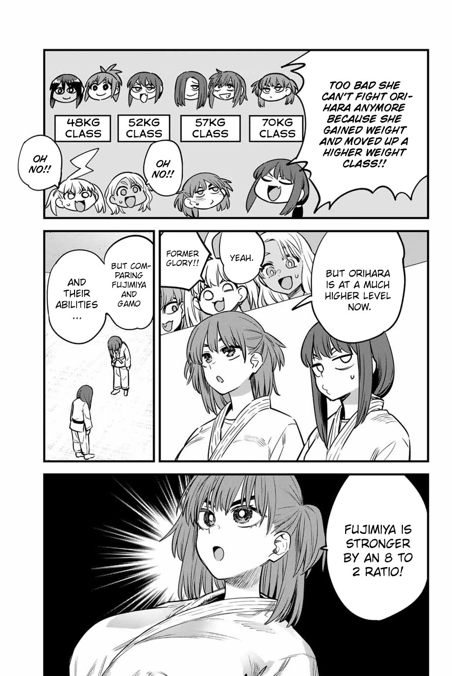 Please don't bully me, Nagatoro Chapter 136 page 13 - Chapter 136: Gamo-chan!! Go for it!!