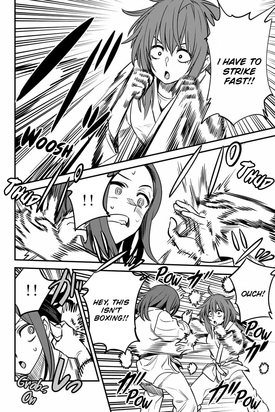 Please don't bully me, Nagatoro Chapter 136 page 16 - Chapter 136: Gamo-chan!! Go for it!!