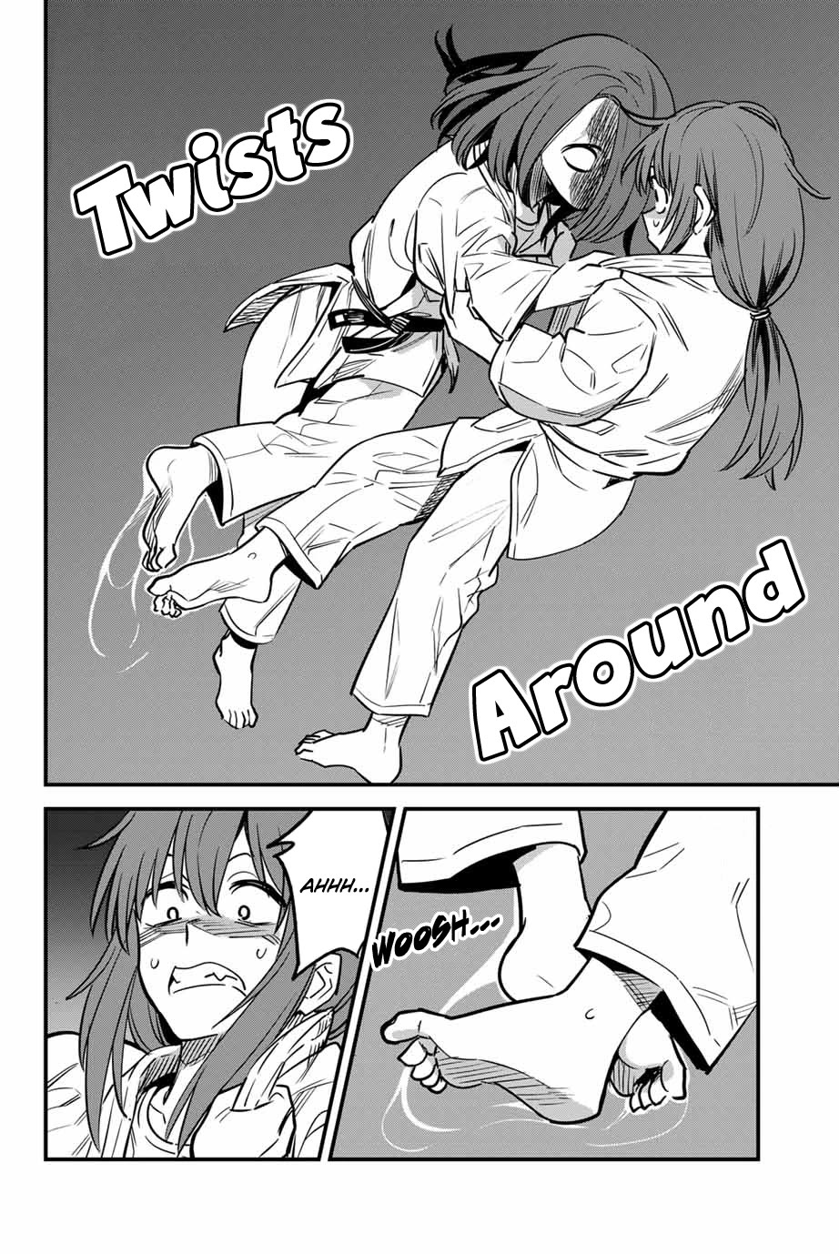Please don't bully me, Nagatoro Chapter 136 page 18 - Chapter 136: Gamo-chan!! Go for it!!