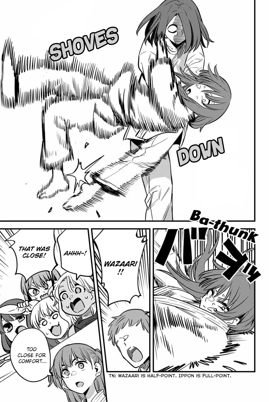 Please don't bully me, Nagatoro Chapter 136 page 19 - Chapter 136: Gamo-chan!! Go for it!!