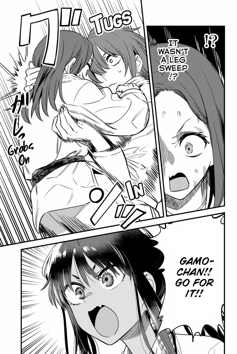 Please don't bully me, Nagatoro Chapter 136 page 27 - Chapter 136: Gamo-chan!! Go for it!!