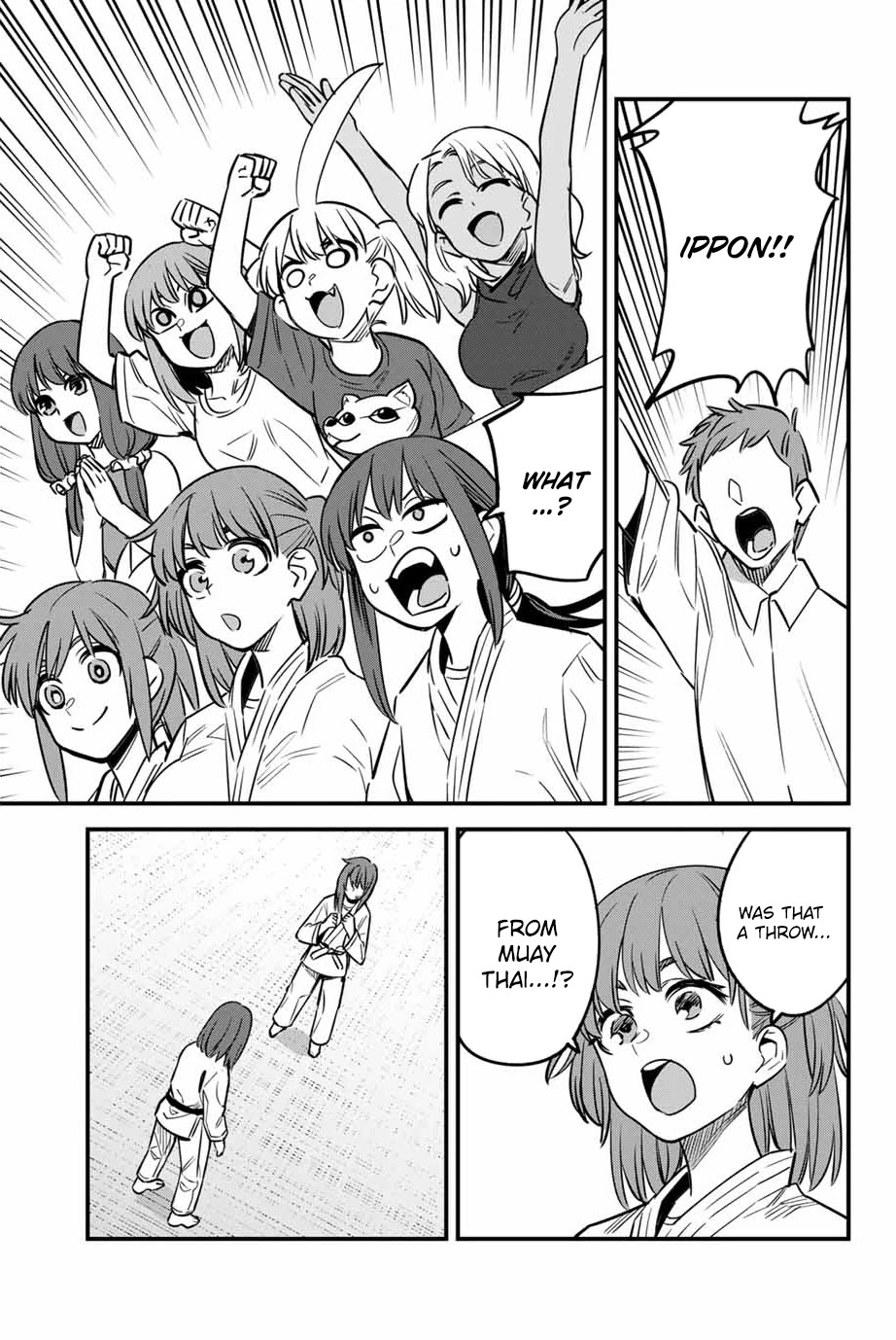 Please don't bully me, Nagatoro Chapter 136 page 29 - Chapter 136: Gamo-chan!! Go for it!!