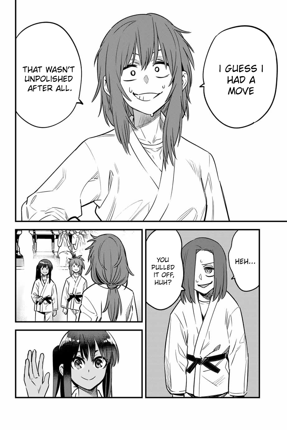 Please don't bully me, Nagatoro Chapter 136 page 30 - Chapter 136: Gamo-chan!! Go for it!!