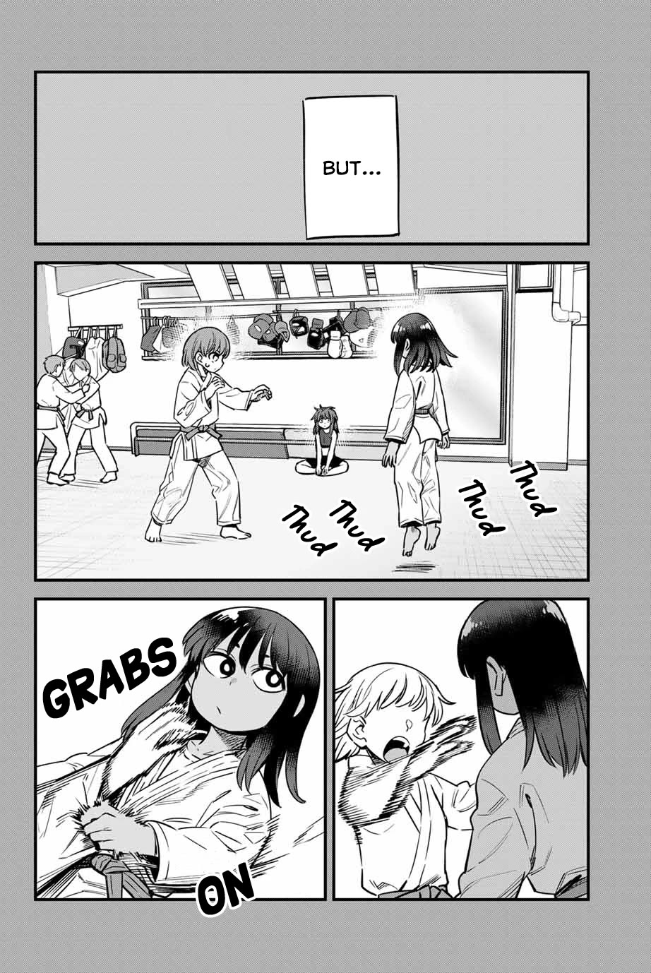 Please don't bully me, Nagatoro Chapter 136 page 4 - Chapter 136: Gamo-chan!! Go for it!!