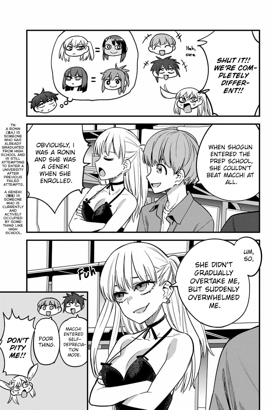 Please don't bully me, Nagatoro Chapter 137 page 19 - Chapter 137: I'll count on you to do the rest, Paisen!